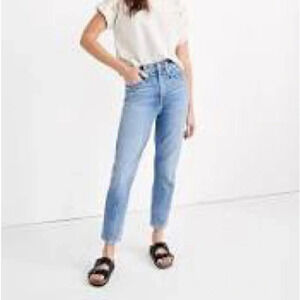 Madewell The Momjean in Melva Wash - Size 25